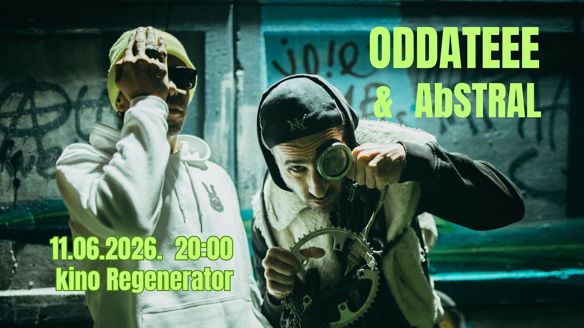 Oddateee & AbSTRAL (noisy rap duo)